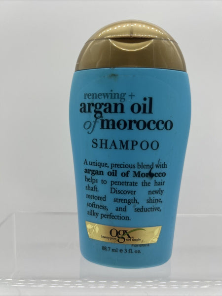 Ogx Renewing Argan Oil of Morocco Hair Shampoo Travel Size, 3 Oz ￼