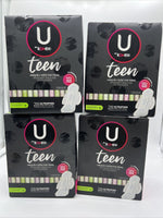 (4) U By Kotex Teen - Ultra Thin Pads with Wings-Extra Absorbency 28ct 112total