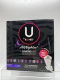 U By Kotex Allnighter Extra Heavy Overnight Pads Wings and Ultra Thin Heavy