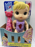 Interactive Baby Alive - Happy Heartbeats Baby (10+ sounds) Adorable Purple