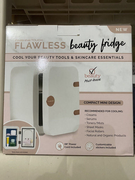 Finishing Touch Flawless Skincare Beauty Mini Fridge Refrigerator￼ Pink RoseGold