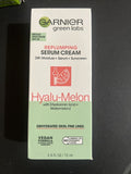 (2) Garnier Green Labs Hyalu Melon Replumping Serum Watermelon Hyaluronic Acid￼
