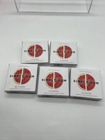 (5) Simply Gum Natural Chewing Gum Cleanse Grapefruit Prickly Pear 15 Pieces ea