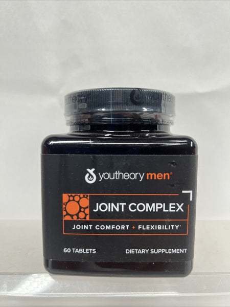 YouTheory Men Joint Complex Dietary Supplement 60 Tablets 03/23