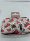Danielle Creations Manicure Set 7pc Tweezer Scissors Carrying Case Watermelon