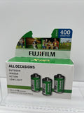 Fujifilm Superia X-TRA 400 Speed 35MM Color Film 36 Exposures 3 Pk 7/24 Holiday