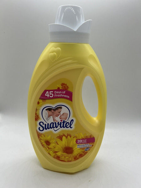 Suavitel Fabric Conditioner Morning Sun 39 Loads Gentle For Baby 46oz ￼