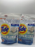 (2) Tide Free & Gentle Laundry Pods-35ct Cold Water Clean Hypoallergenic 70ttl