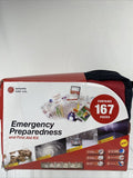 Genuine First Aid Emergency Preparedness KIT Light Blanket Radio 167 piece