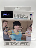 VIVILIFE Fitness Upper Body Stretch Cord Band Black Home Gym Office COMBINE Ship