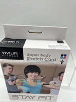 VIVILIFE Fitness Upper Body Stretch Cord Band Black Home Gym Office COMBINE Ship