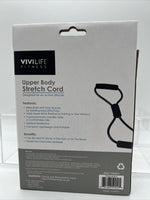 VIVILIFE Fitness Upper Body Stretch Cord Band Black Home Gym Office COMBINE Ship