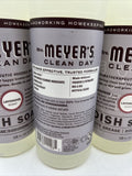 (4) Mrs. Meyer'S Liquid Dish Soap Lavender Cut Grease 16oz