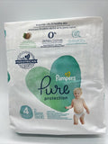Pampers Pure Protection 22 Diapers size 4 22-37lb BUY MORE SAVE& COMBINE SHIP