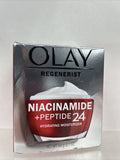 Olay Regenerist Niacinamide + Peptide24 Hydrating Moisturizer Wrinkle 1.7 oz