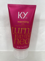 K-Y Warming Jelly Sensorial Personal Lubricant Glycol Based KY 5oz 8/23+