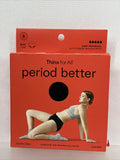 Thinx for All Period Better Super Absorbency Brief Underwear Washable Small S