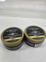 (2) OGX Low Shine Bamboo Fiber Texture Flexible Fiber Wax Hair Styling 3 oz