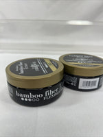 (2) OGX Low Shine Bamboo Fiber Texture Flexible Fiber Wax Hair Styling 3 oz