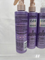 (3) L'Oreal EverPure #2 Glossing In Shower Acidic Glaze Sulfate Free 6.7oz