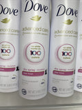 (6) Dove Advanced Care Antiperspirant Deodorant Dry Spray Invisible Clear ￼3.8oz