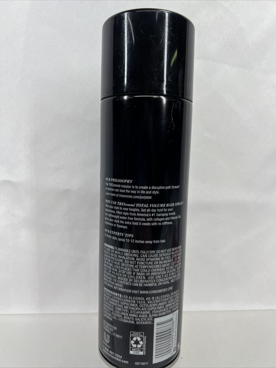 Tresseme Volumizing Hair Spray, Total Volume for All Hair Types, 11 fl ...