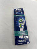 Oral-B Dual Clean Dual Action 3 Brush Heads Superior Cleaning NEW IN BOX