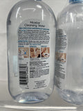 (3) Garnier Cleansing Water Waterproof Makeup SkinActive Micellar 23.7oz HUGE