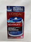 L’Oréal Revitalift Pressed Night Creme Retinol & Niacinamide FragranceFree 1.7oz