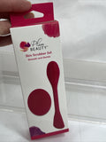 Plum Beauty Clio Face Body Scrubber Set Remove Deep-Deated Dirt &Impurities Pink