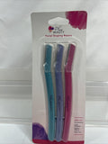 Plum Beauty Facial Shaping Razors Non-slip Grip Bikini Eyebrow & peach fuzz￼