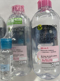(3) Garnier SkinActive Micellar Cleansing Water All Types Free Waterproof 13.5oz