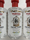 (3) Thayers Witch Hazel with Aloe Vera Alcohol-Free Toner Cucumber 12 oz.