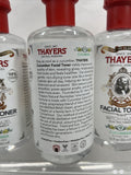 (3) Thayers Witch Hazel with Aloe Vera Alcohol-Free Toner Cucumber 12 oz.