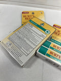 (3) (2-Pack) Burt's Bees MEDICATED 100% Natural Moisturizing Lip Balms