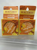 (2) Burt's Bees Orange Blossom & Pistachio 100% Lip Butter Tin Balm COMBINE SHIP