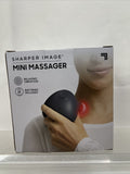 Sharper Image Mini Vibration Massager Compact with Light Up LED Glow Nodes