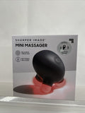 Sharper Image Mini Vibration Massager Compact with Light Up LED Glow Nodes