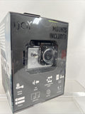 NEW  iJoy ARIZE Waterproof Action Camera, 1080p/720p/30fps, Rechargeable Battery
