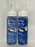(2) Lotta Body Wrap Me Foaming Mousse with Coconut and Shea Oil, 7oz