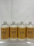 (4) Shea Moisture Moisture Retention Shampoo Sea Kelp Butter Damage Hair 13oz