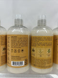 (4) Shea Moisture Moisture Retention Shampoo Sea Kelp Butter Damage Hair 13oz