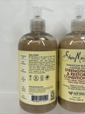 (2) Shea Moisture Jamaican Black Conditioner W/ Castor Oil  13 Oz Ea