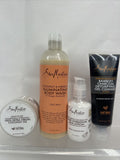 (4) Shea Moisture Coconut & Hibiscus Illuminating Body Wash Face Lotion GIFT SET