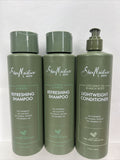 (3) Shea Moisture Men 15oz Refreshing Shampoo & Conditioner ￼ 15oz