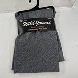 Queen Size 160-240lb Spandex Active Leggings Comfort Waist Band Grey 4’-6’ XL