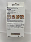 Kiss Gel Fantasy Toe Nails White 24ct 87605 Ready-To-Wear Gel, FCT01