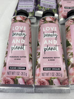 (6) Love Beauty & Planet Murumuru Rose Hand Creme Lavender Lotion Gift Set 1 oz