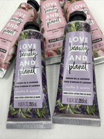 (6) Love Beauty & Planet Murumuru Rose Hand Creme Lavender Lotion Gift Set 1 oz