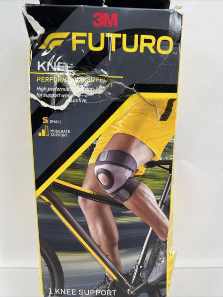 Futuro SMALL Knee High Performance Support Moderate Support Black 45696 13-15”